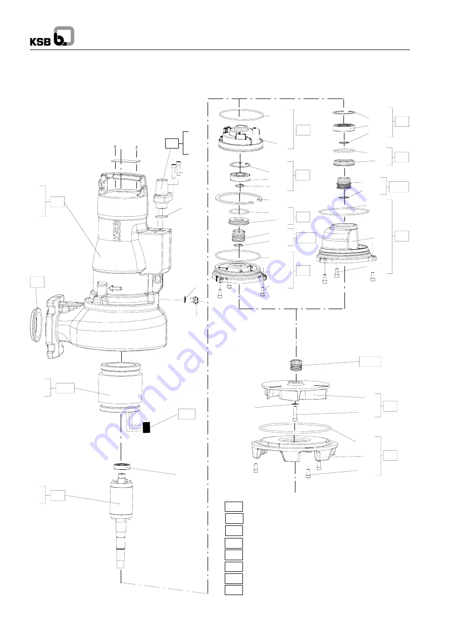 KSB Amarex N F 80-220/034U LG-120 Manual Download Page 29