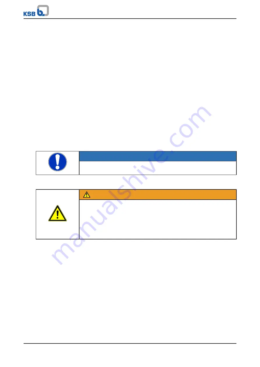 KSB BOA-Compact Operating Manual Download Page 13