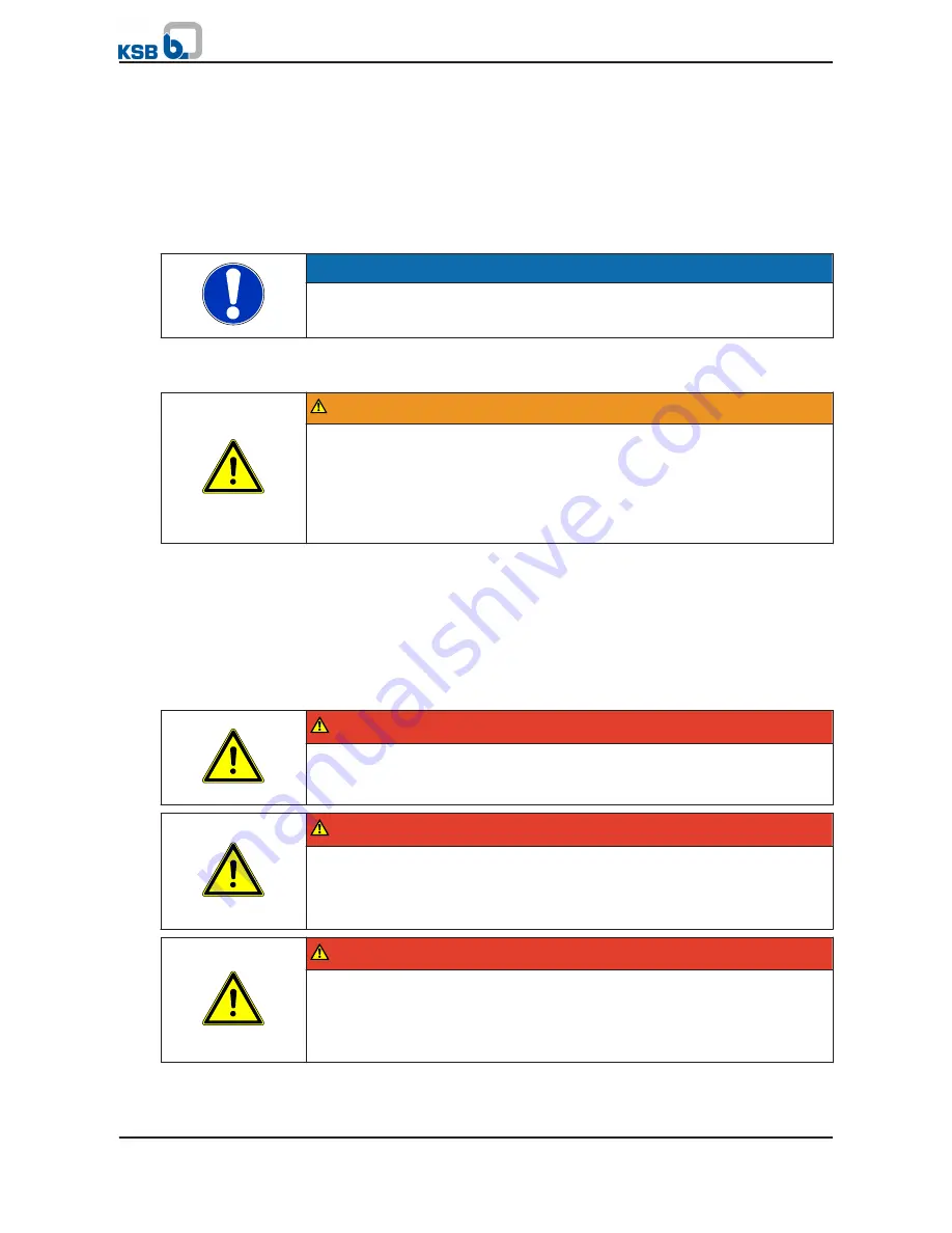 KSB Calio-Therm NC Installation & Operating Manual Download Page 24