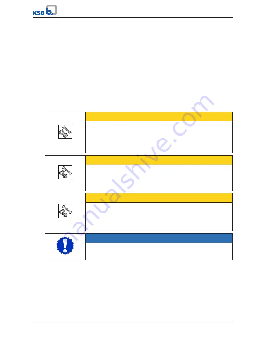 KSB ECOLINE FYC Operating Manual Download Page 83