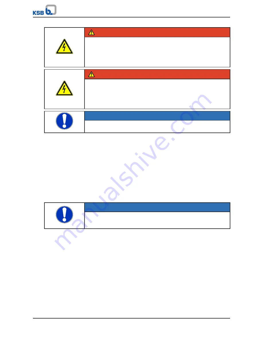 KSB ECOLINE FYC Operating Manual Download Page 84