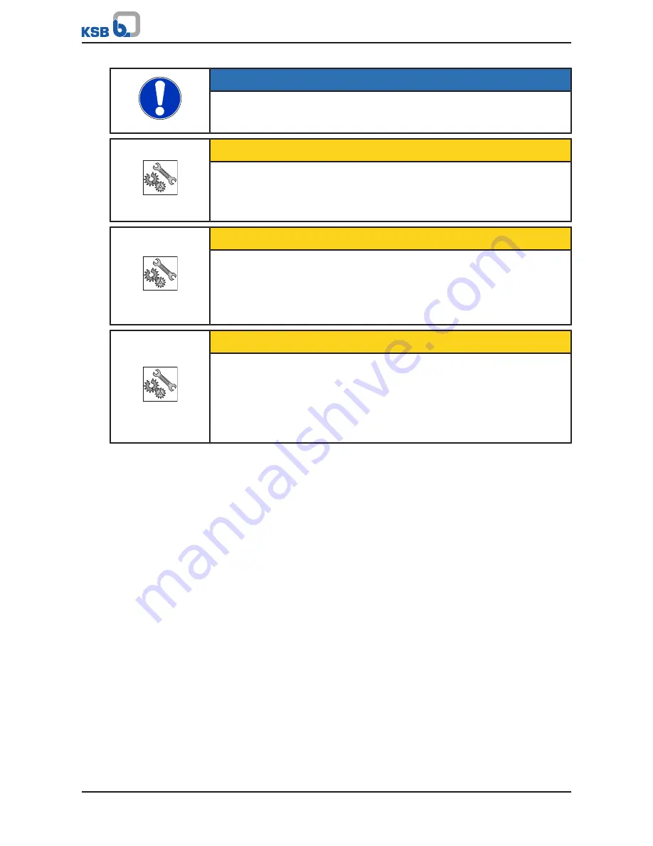 KSB ECOLINE FYC Operating Manual Download Page 87