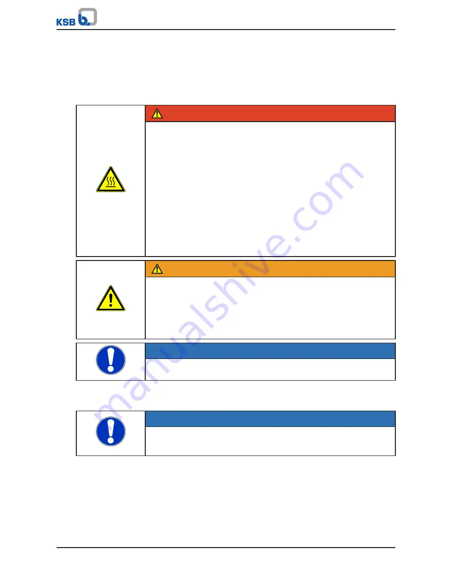 KSB ECOLINE FYC Operating Manual Download Page 88