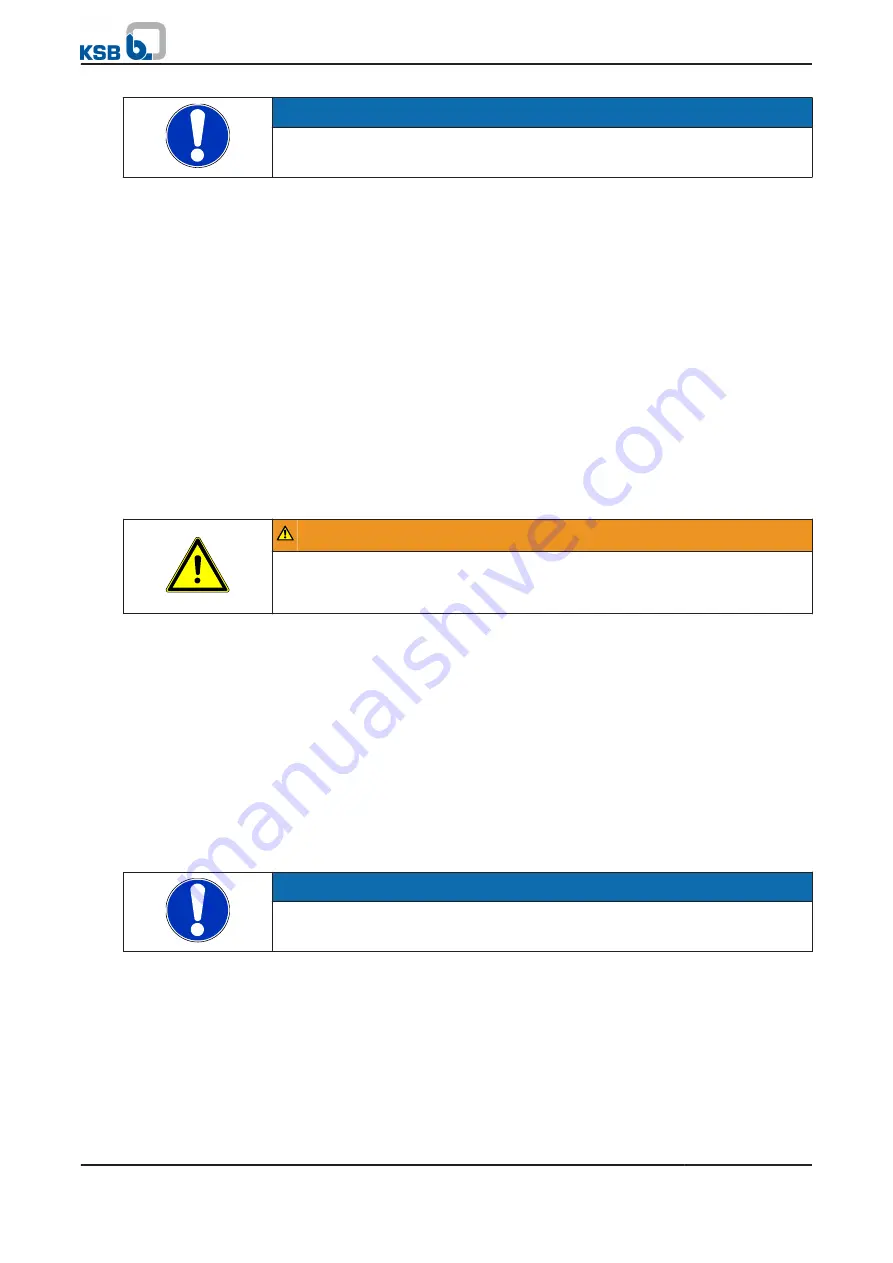 KSB Etachrom NC Скачать руководство пользователя страница 47