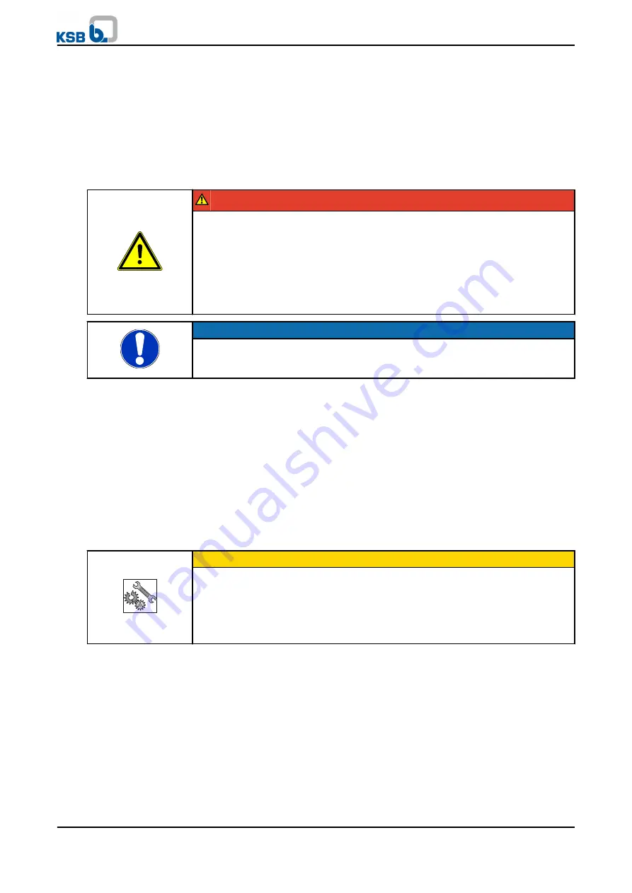 KSB Etaseco C Installation & Operating Manual Download Page 21