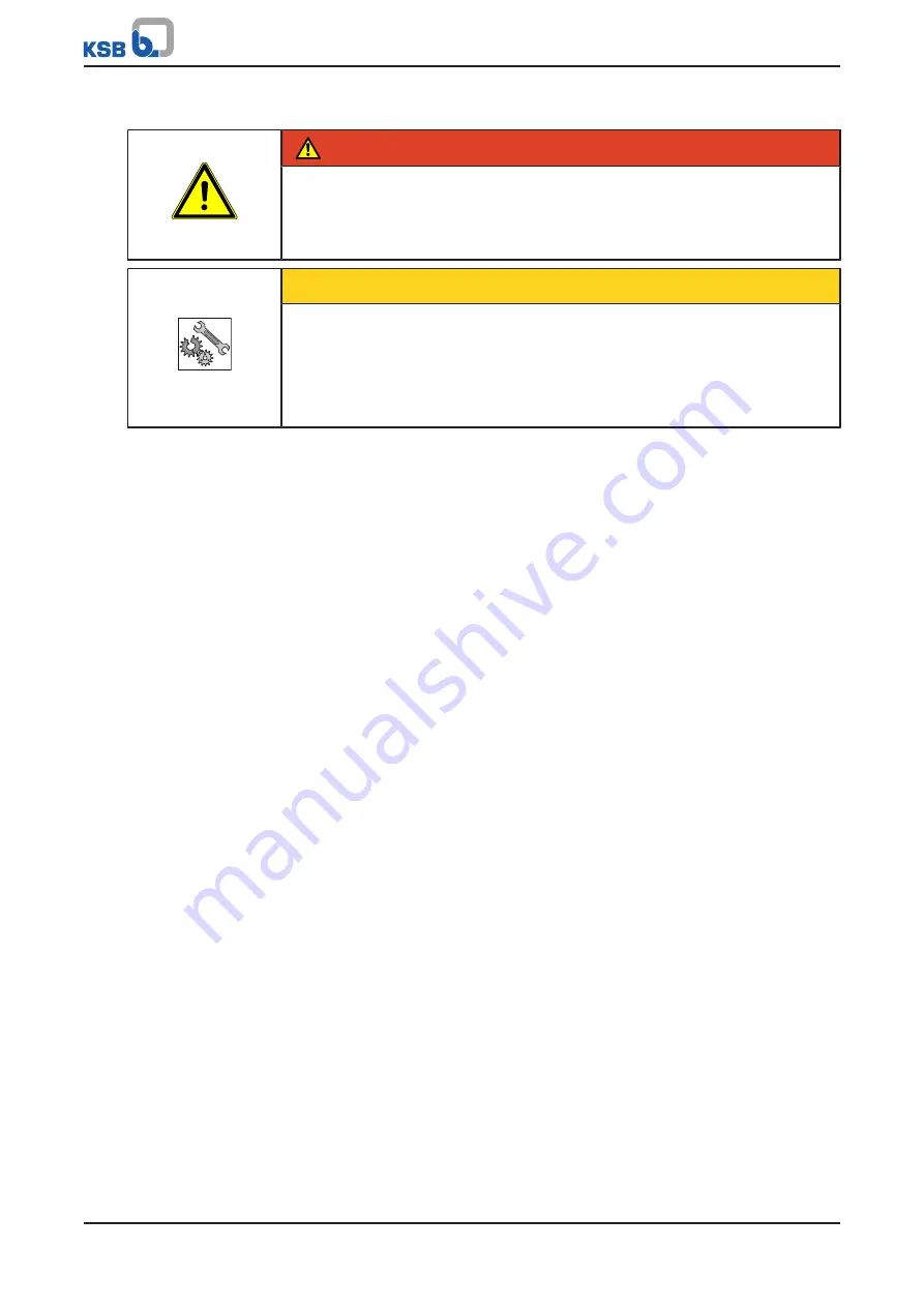 KSB Hya-Duo D FL Compact Installation & Operating Manual Download Page 22