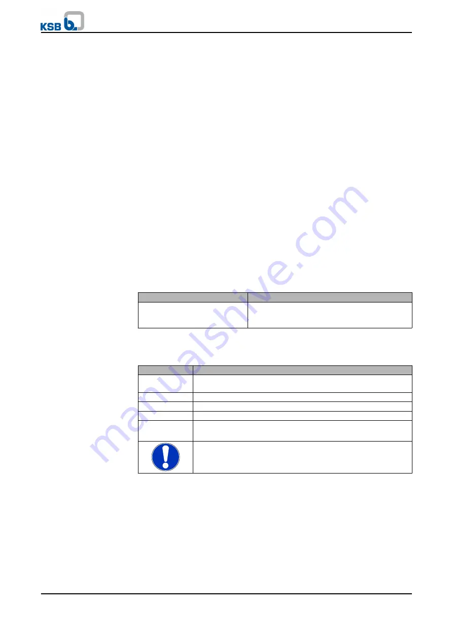 KSB Hya-Solo DV Series Installation & Operating Manual Download Page 6