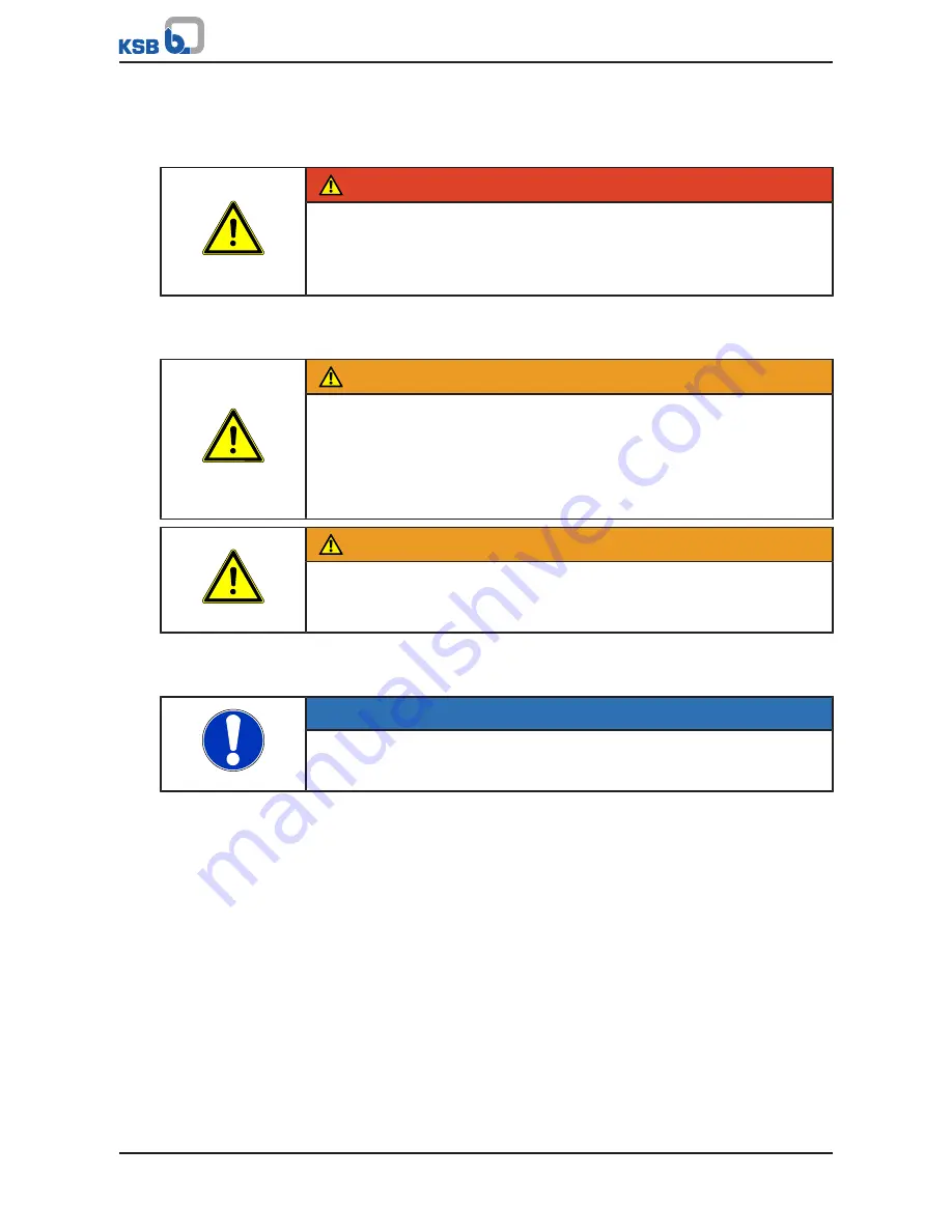 KSB IE3 Installation & Operating Manual Download Page 25