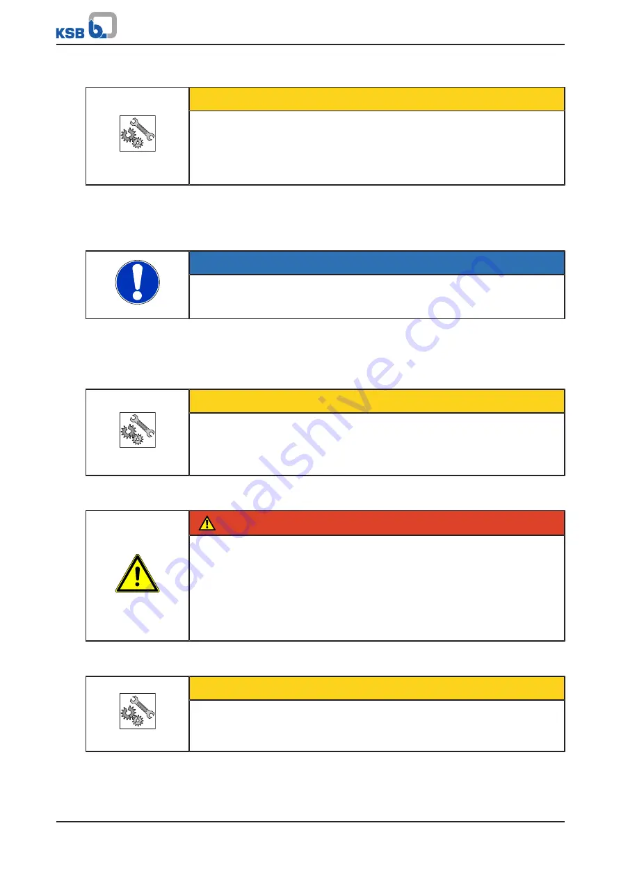 KSB ILN Operating Manual Download Page 38