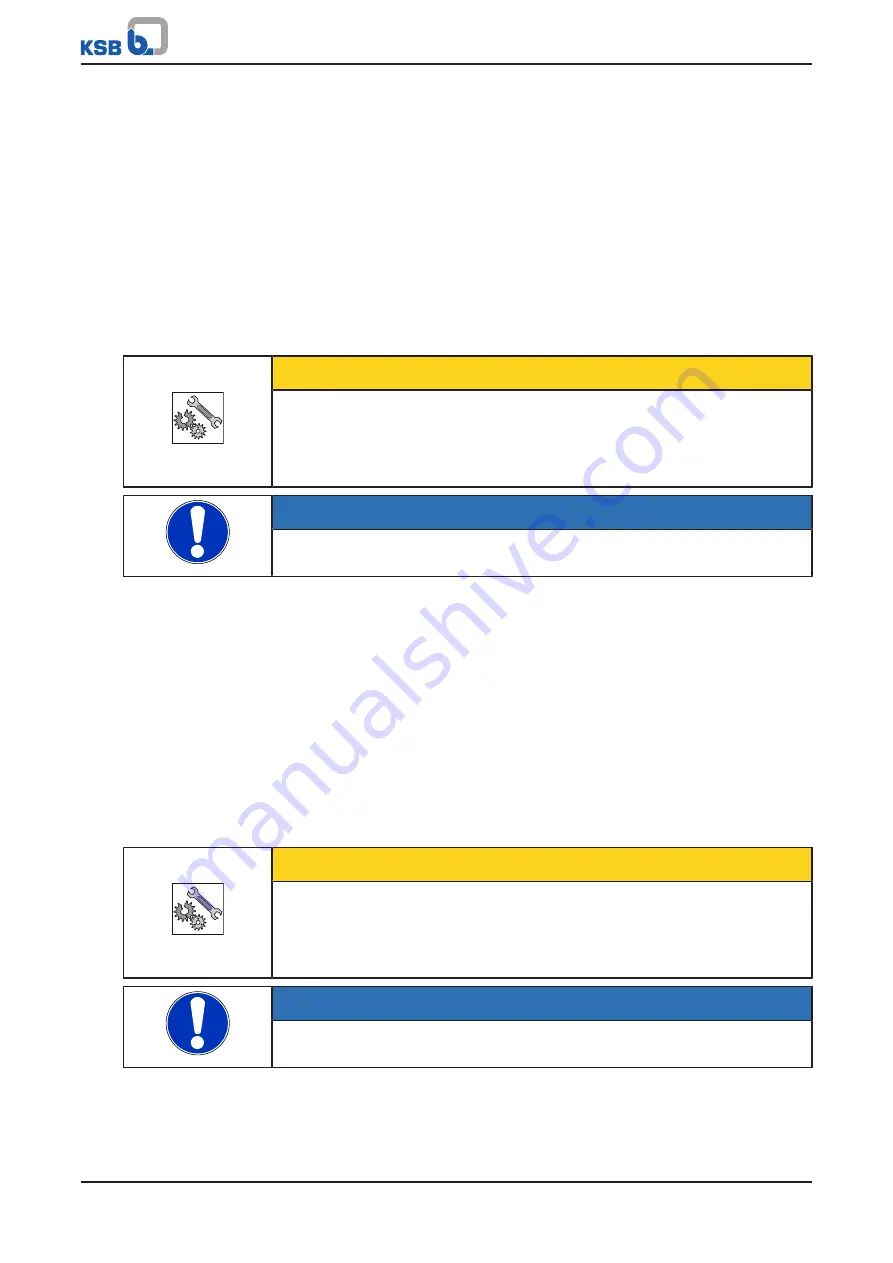 KSB ILN Operating Manual Download Page 56