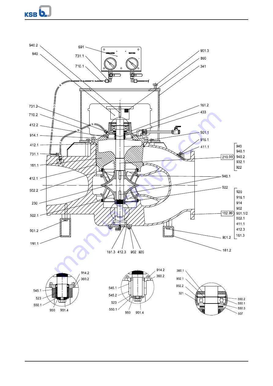 KSB ILN Operating Manual Download Page 73