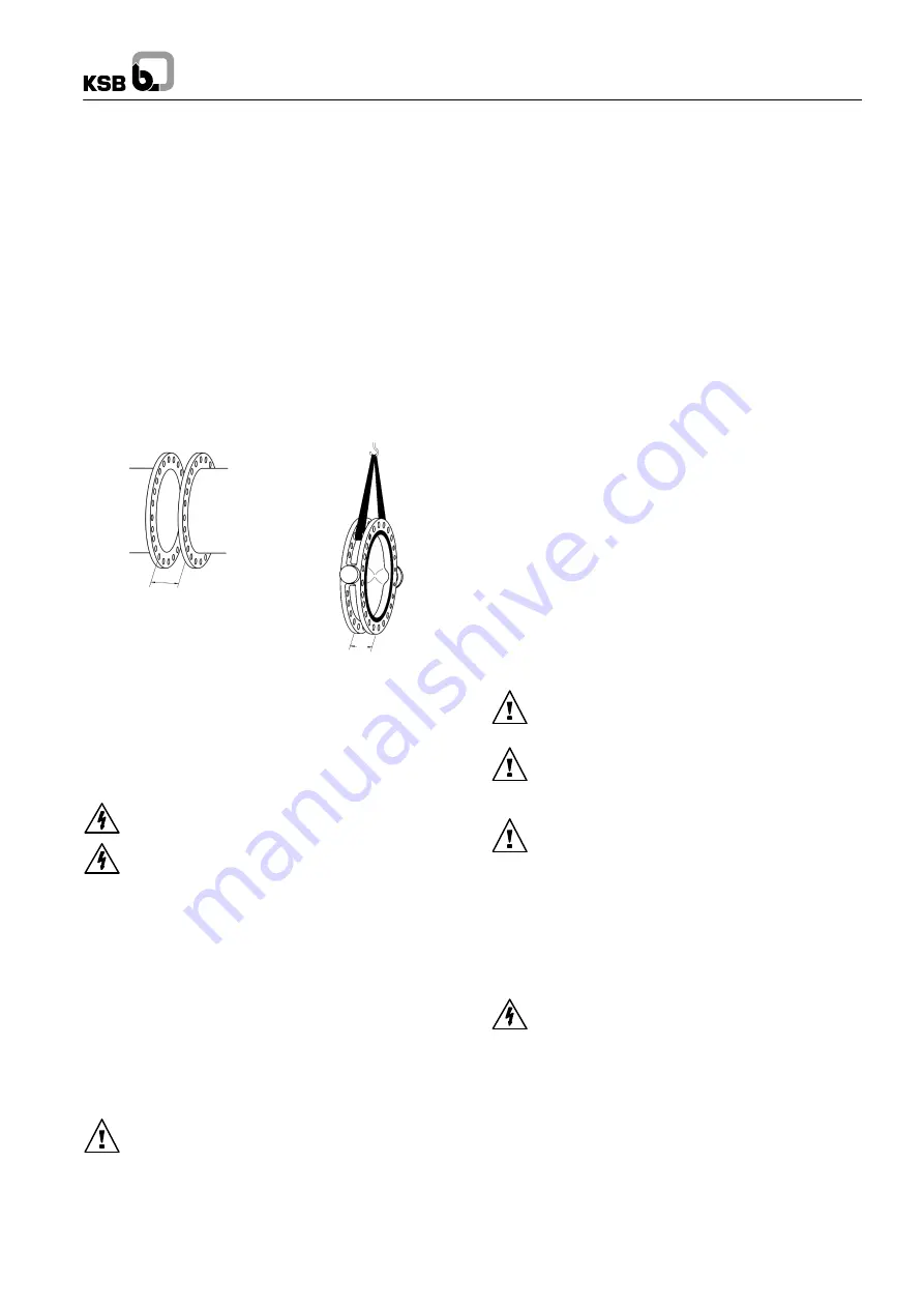 KSB ISORIA 10 Operating Instructions Manual Download Page 13