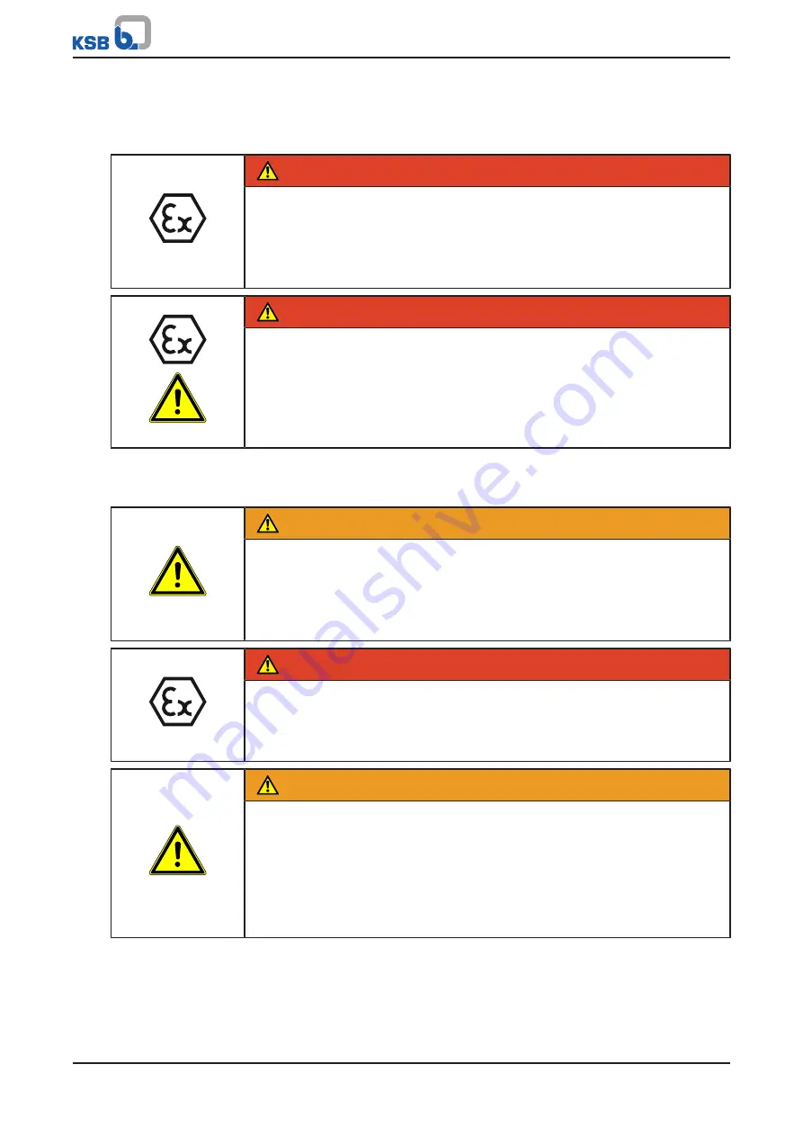 KSB KWP-Bloc Installation & Operating Manual Download Page 37