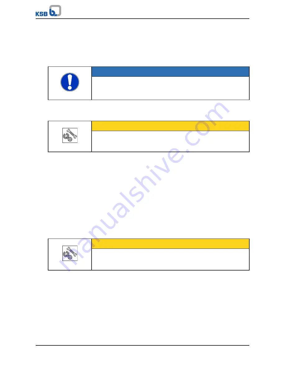 KSB MK Installation & Operating Manual Download Page 44