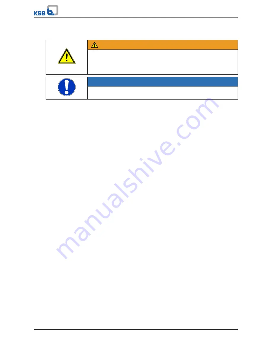 KSB Multitec A SX Installation & Operating Manual Download Page 37