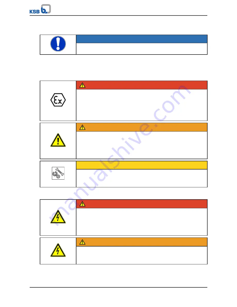 KSB Vitachrom Installation & Operating Manual Download Page 27