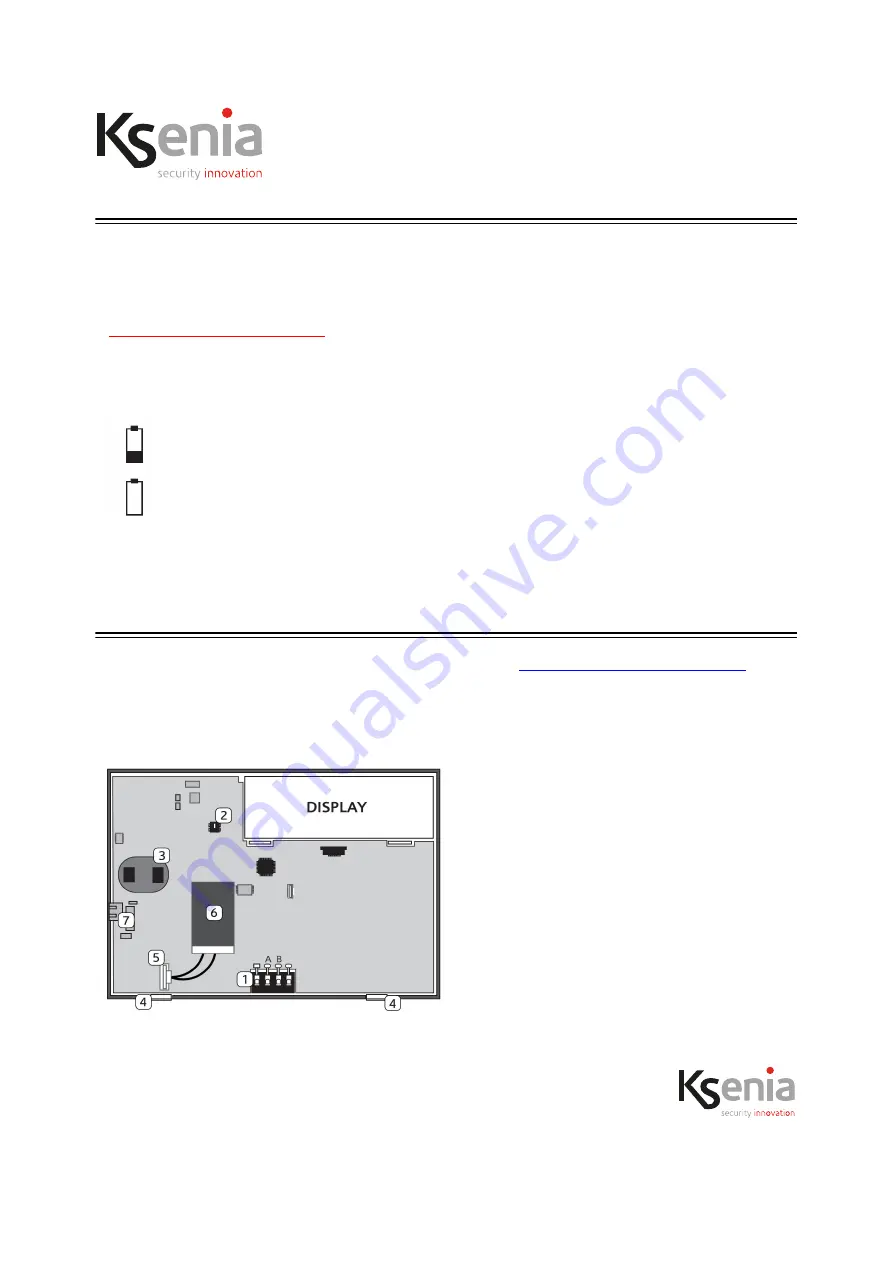 Ksenia ergo wls Installation Manual Download Page 5