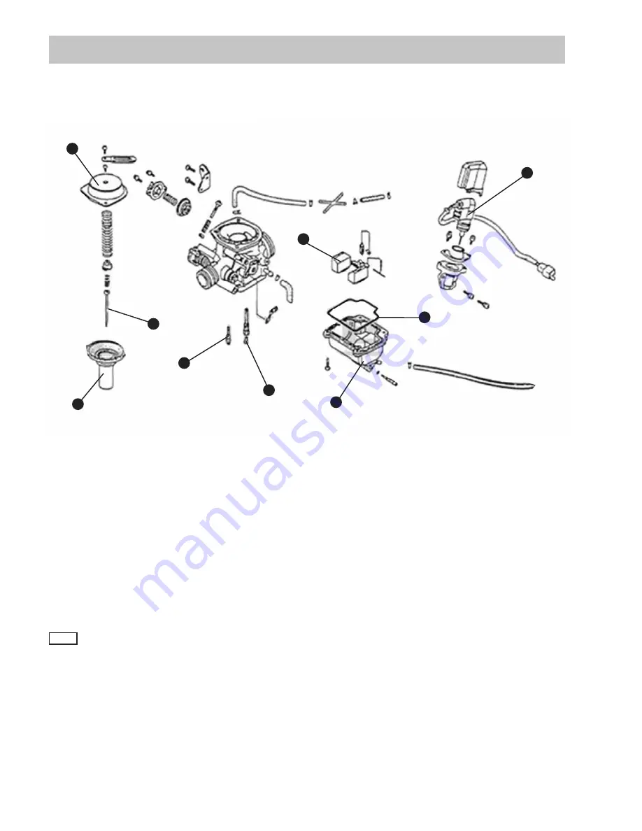 KSR Moto T58 - ZION 125 Repair Manual Download Page 38