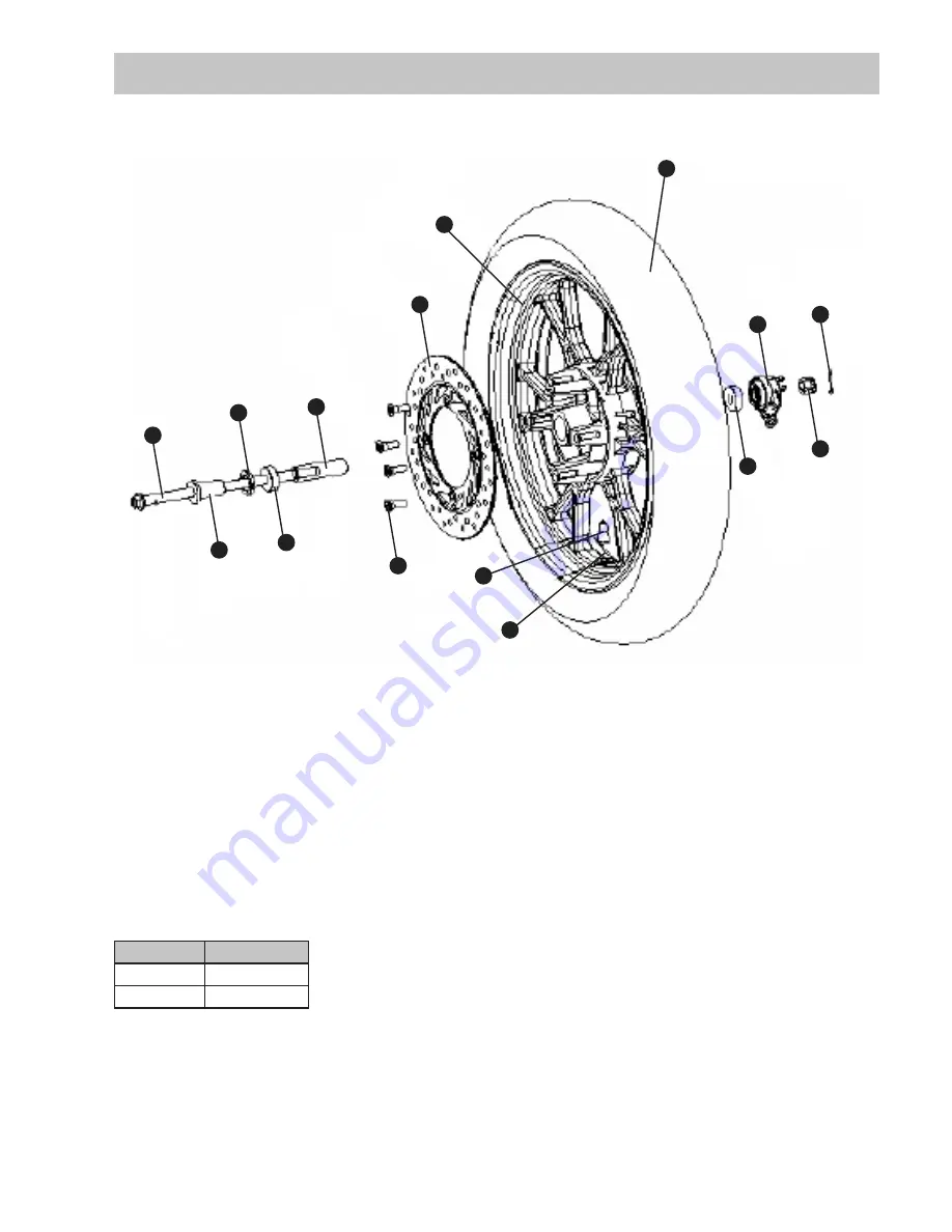 KSR Moto T58 - ZION 125 Repair Manual Download Page 81