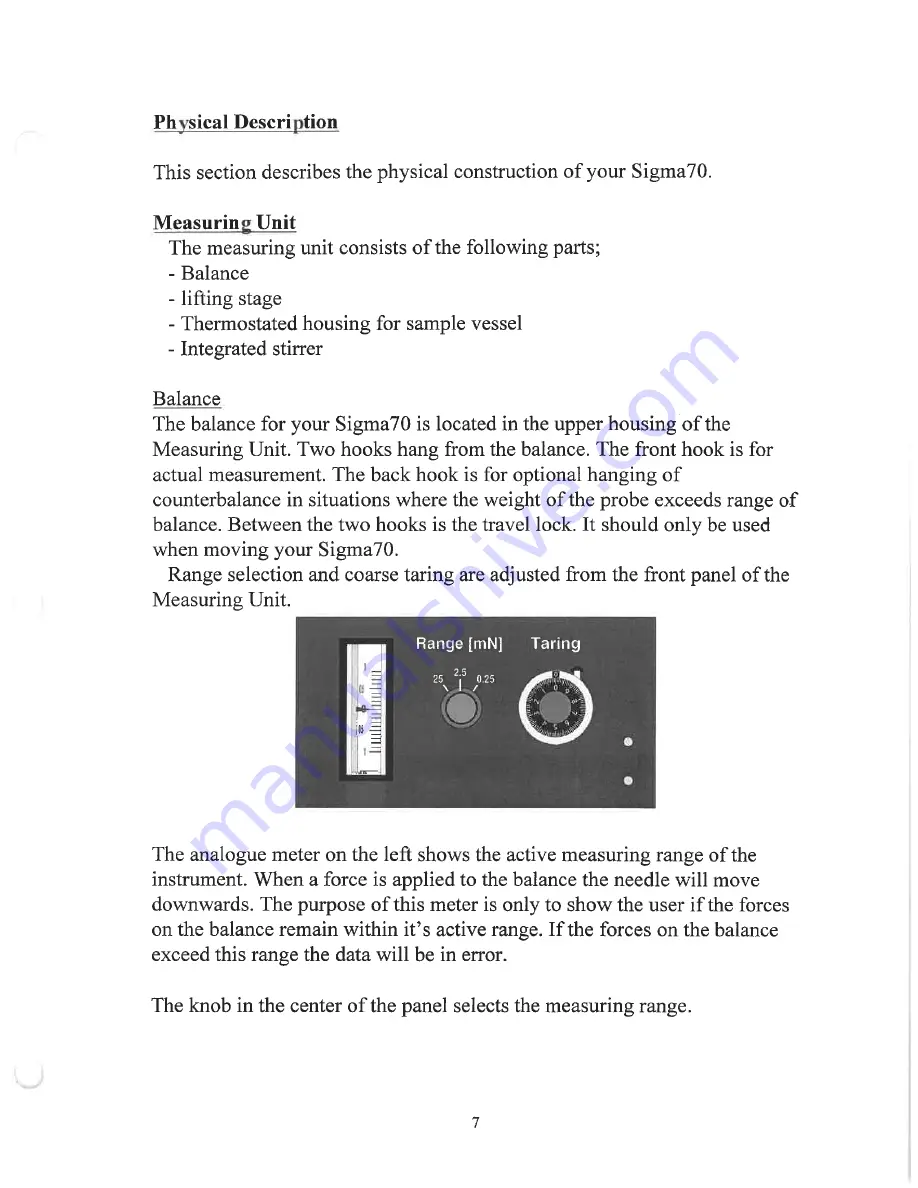 KSV Sigma 70 Instruction Manual Download Page 7