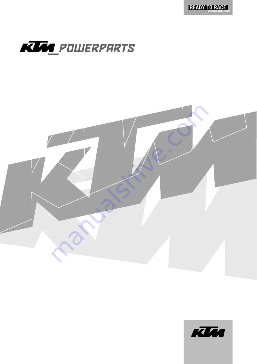 KTM Power Parts 60412992044 Information Download Page 1