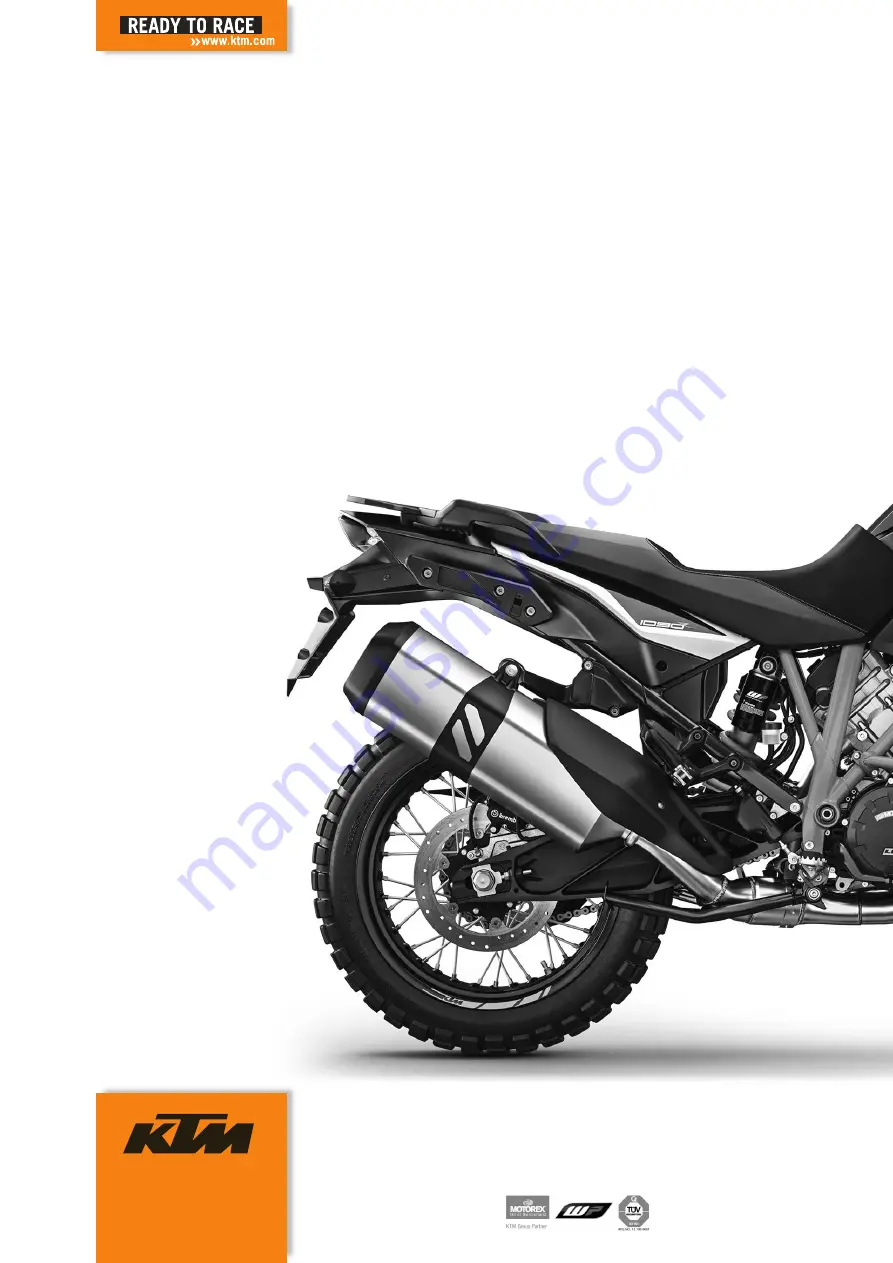 KTM 1090 Adventure R 2018 Setup Instructions Download Page 23