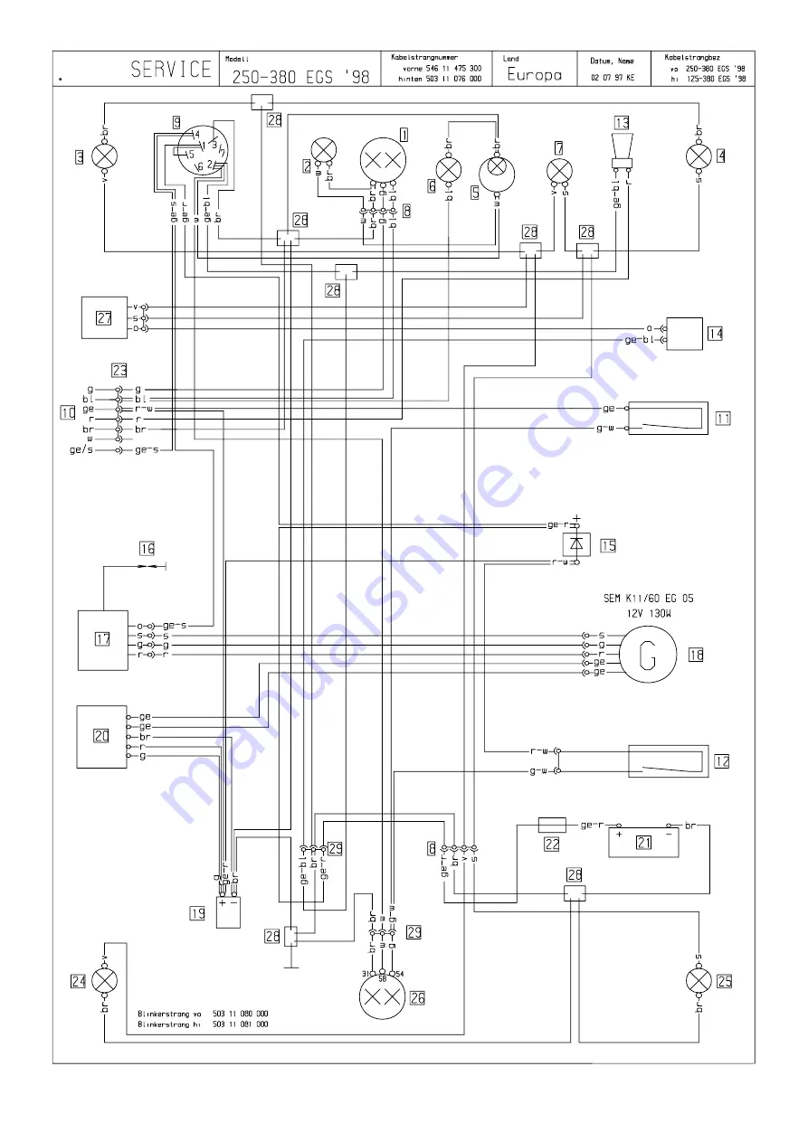 KTM 250 1998 Repair Manual Download Page 56