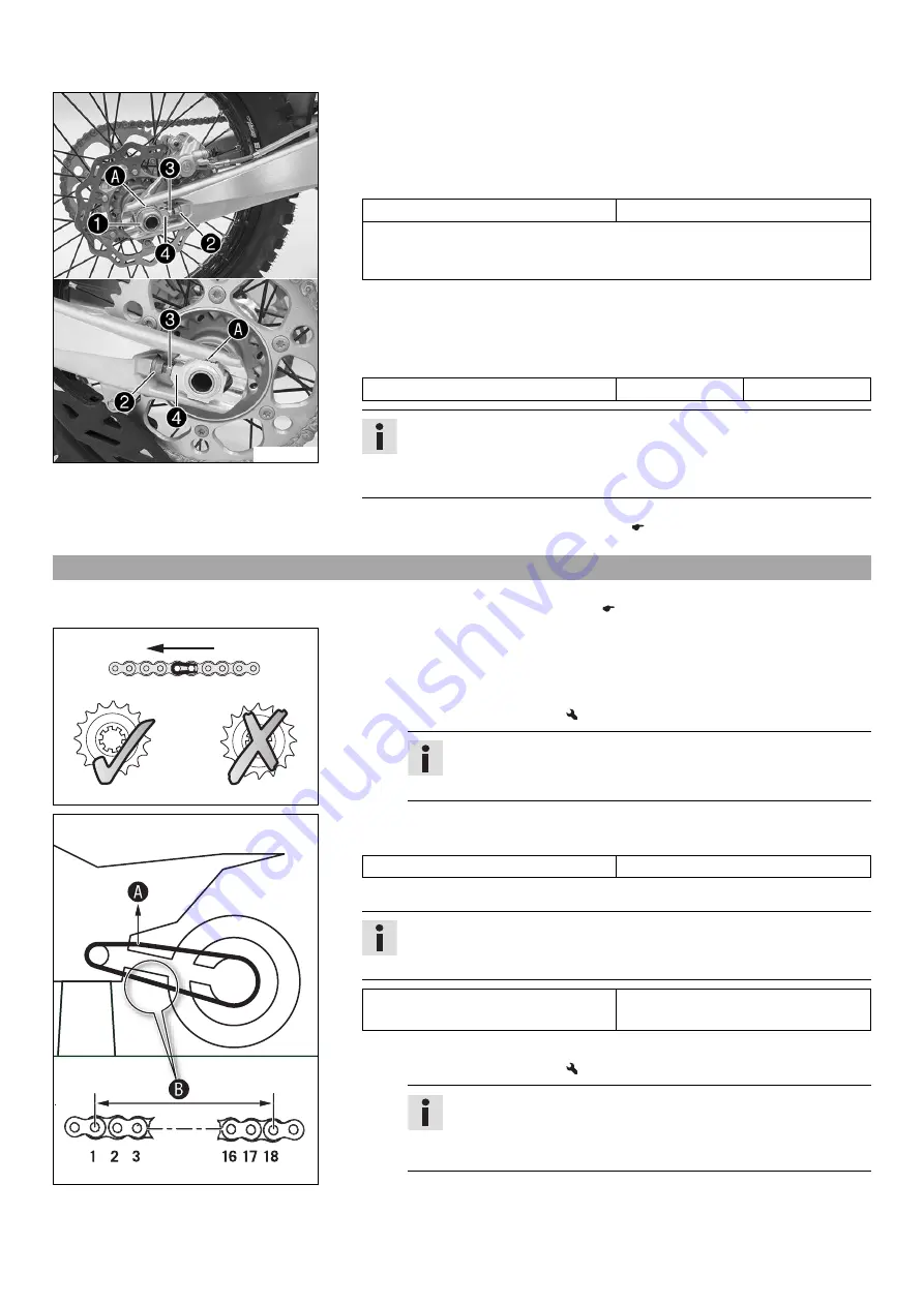 KTM 250 SX Owner'S Manual Download Page 70