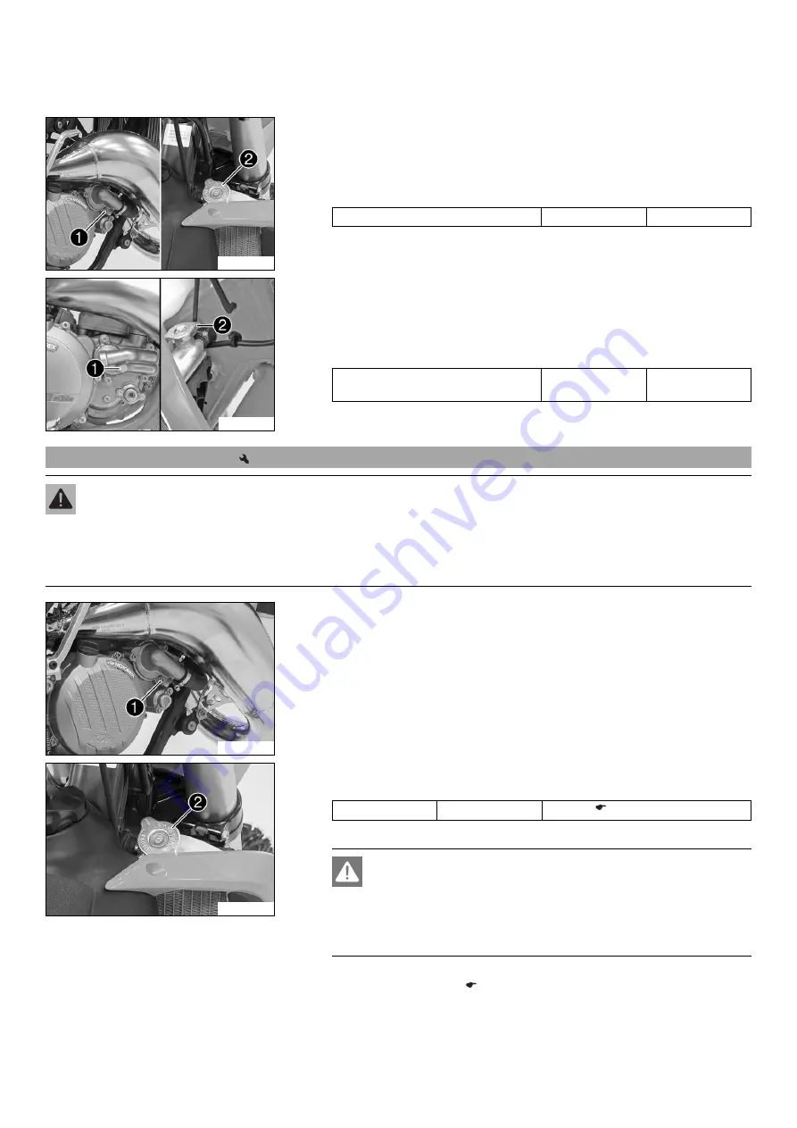 KTM 250 SX Owner'S Manual Download Page 97