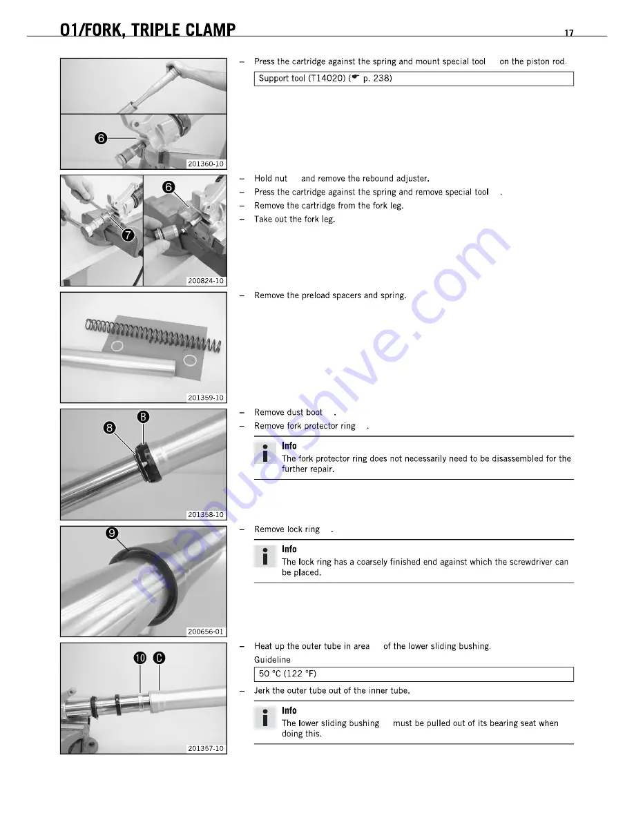 KTM 450 SX-F EU Repair Manual Download Page 17