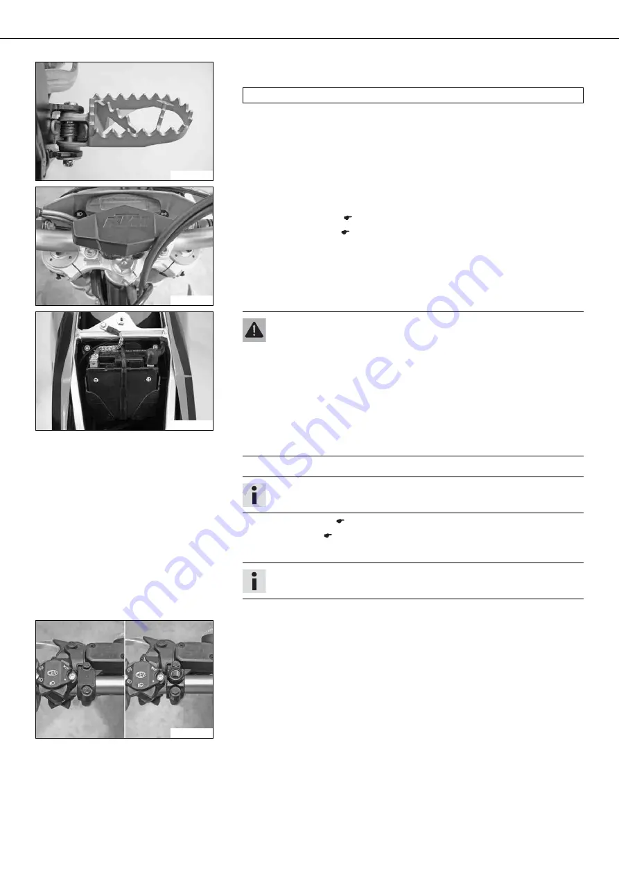 KTM 450 XC-W SIX DAYS USA 2011 Setup Instructions Download Page 7