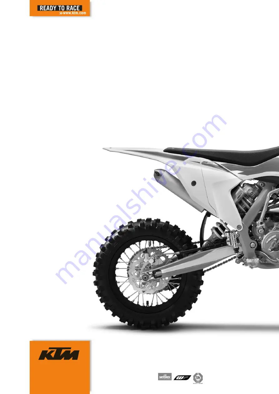 KTM 65 SX 2020 Скачать руководство пользователя страница 119