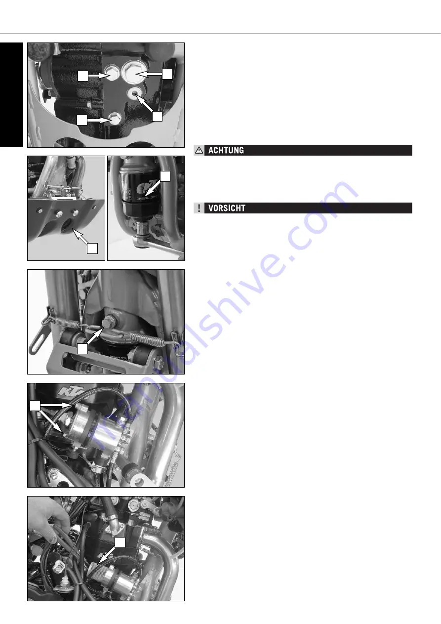 KTM 660 RALLY 2007 Supplement Manual Download Page 8