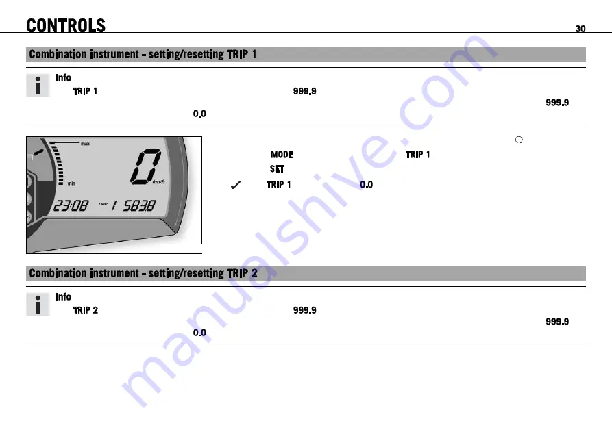 KTM 990 Adventure AUS/UK 2009 Owner'S Manual Download Page 32