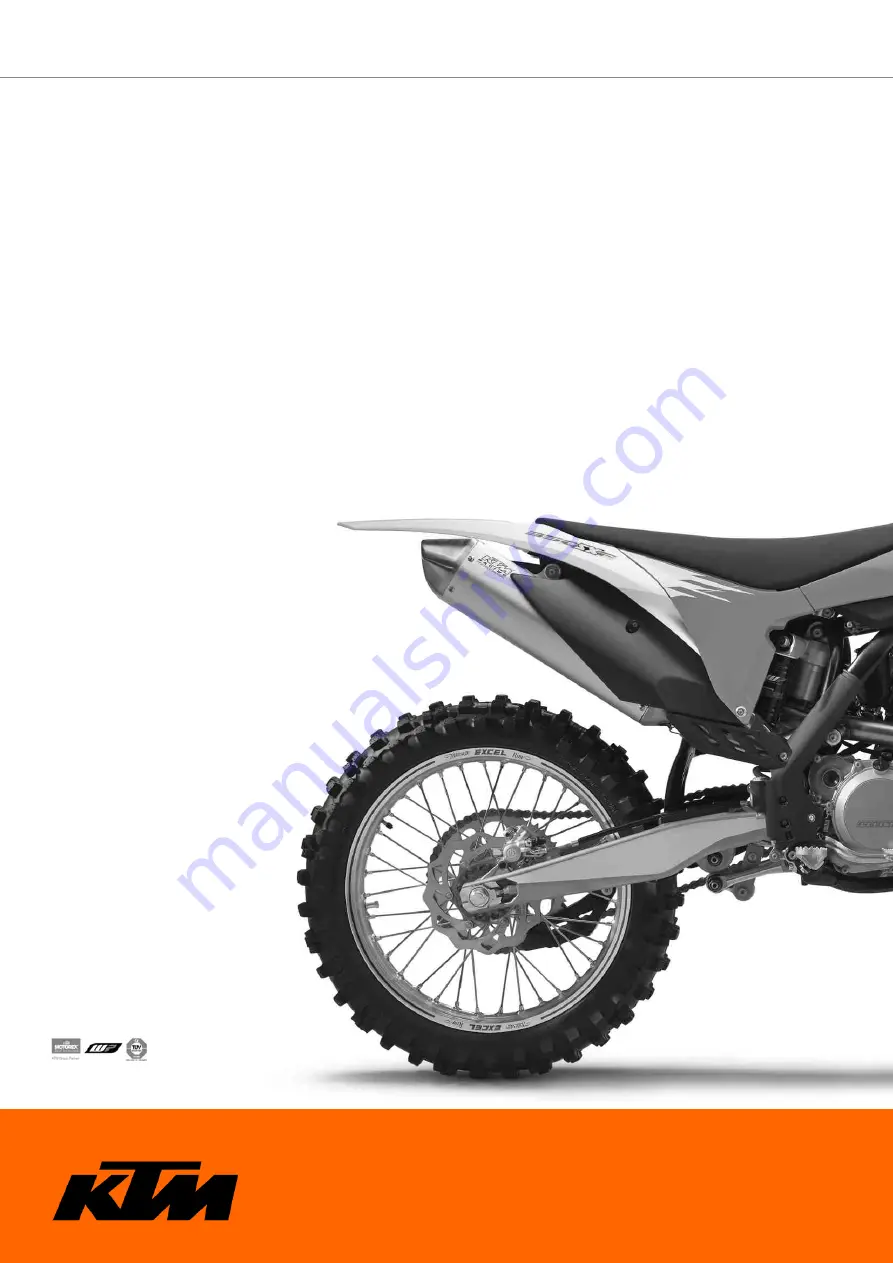 KTM SXF 350 Скачать руководство пользователя страница 102