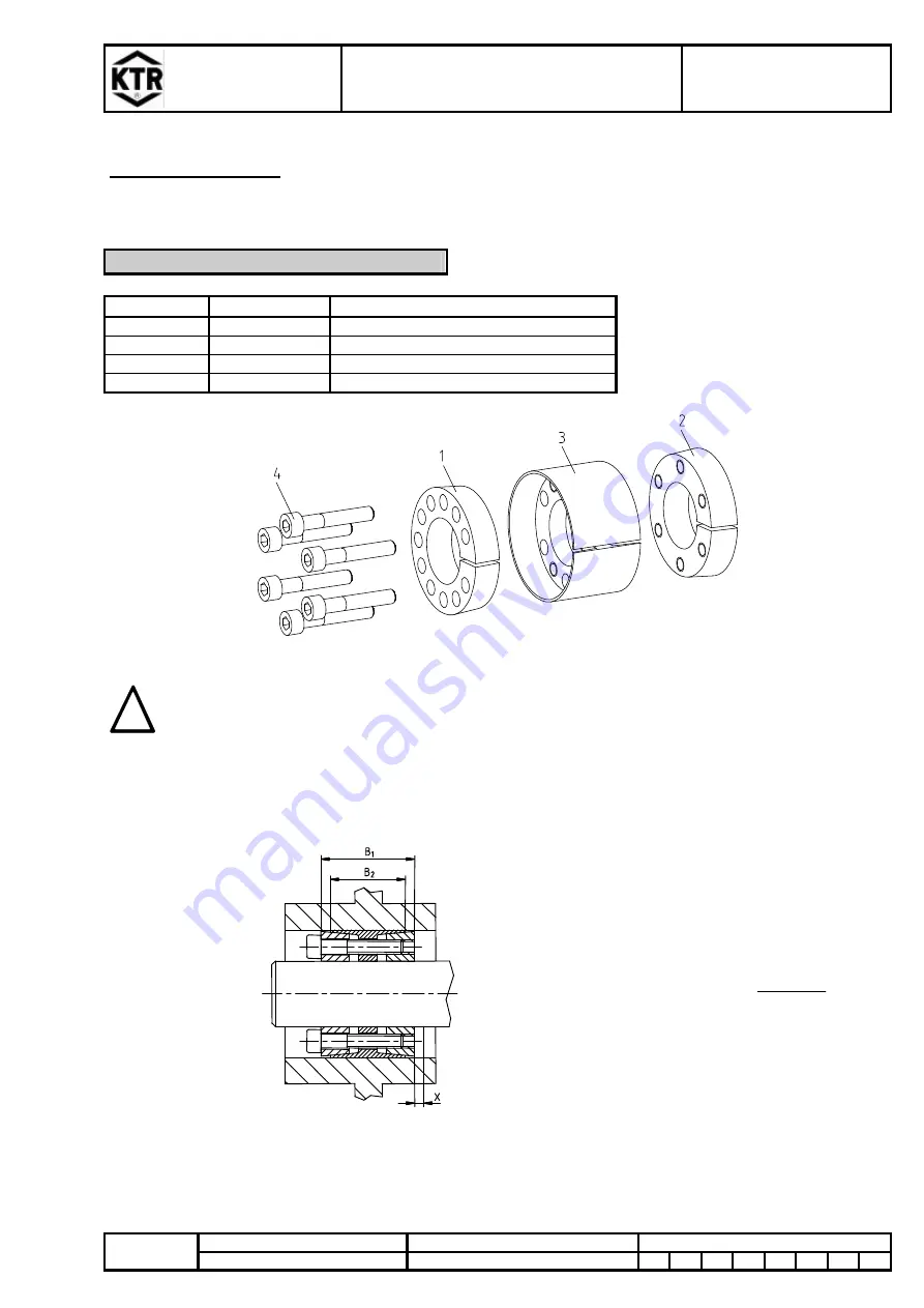 KTR CLAMPEX KTR 400 Mounting Instructions Download Page 2