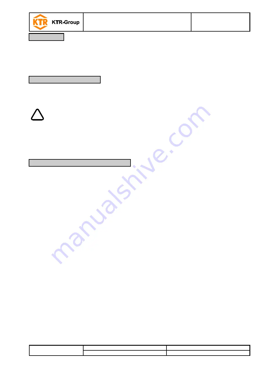 KTR DATAFLEX 70 Series Operating & Assembly Instructions Download Page 20