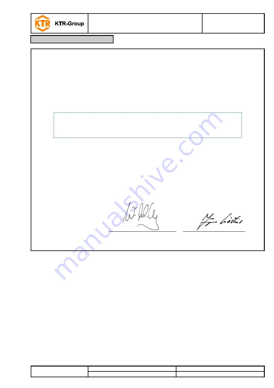 KTR DATAFLEX 70 Series Operating & Assembly Instructions Download Page 21