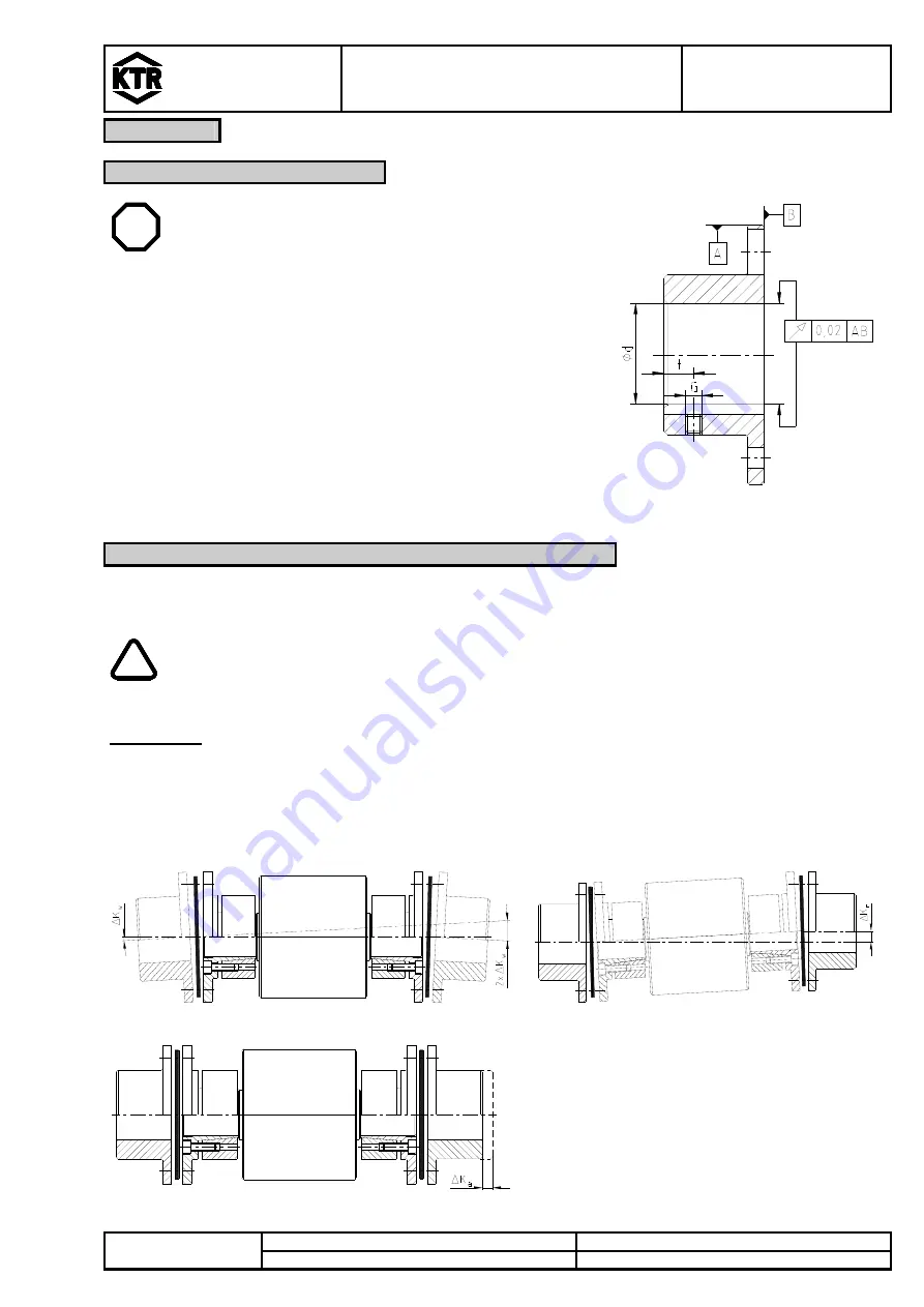 KTR DATAFLEX 85 Series Operating & Assembly Instructions Download Page 6