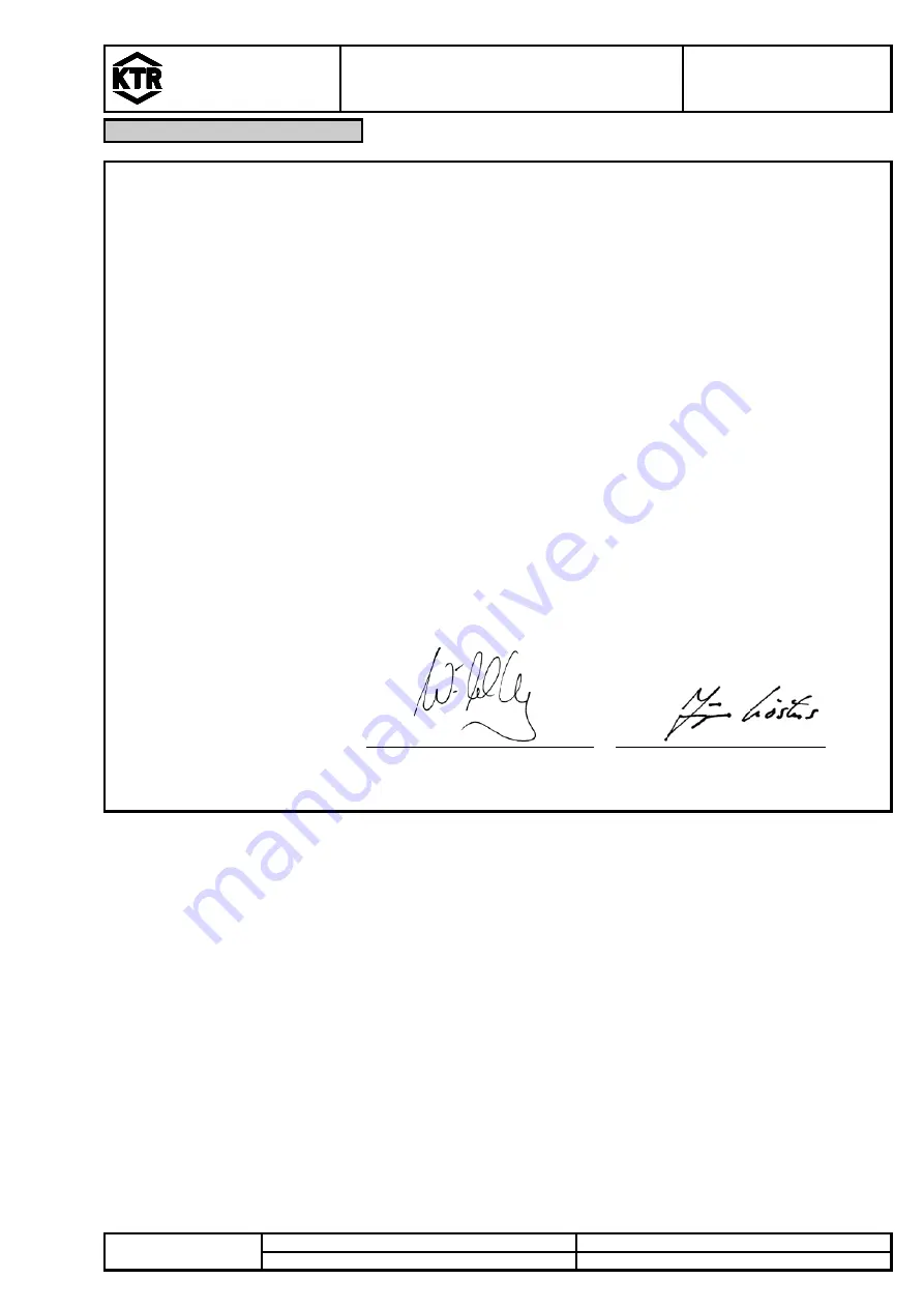 KTR DATAFLEX 85 Series Operating & Assembly Instructions Download Page 18