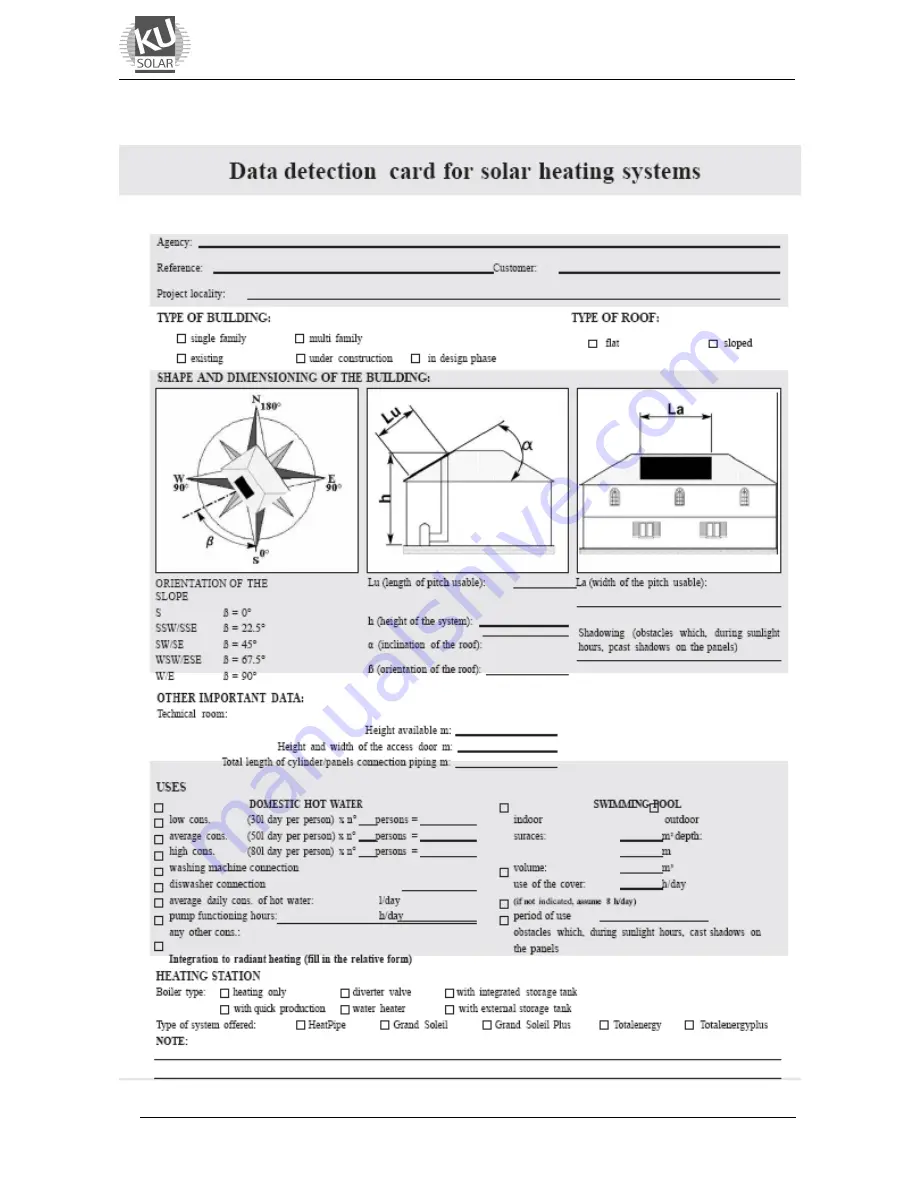 KU Solar SKY PRO 10 CPC 58 Technical Manual Download Page 44