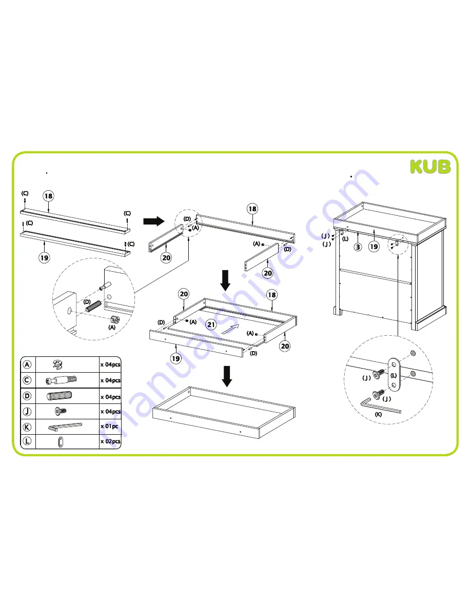 kub 39401426 Assembly Manual Download Page 8