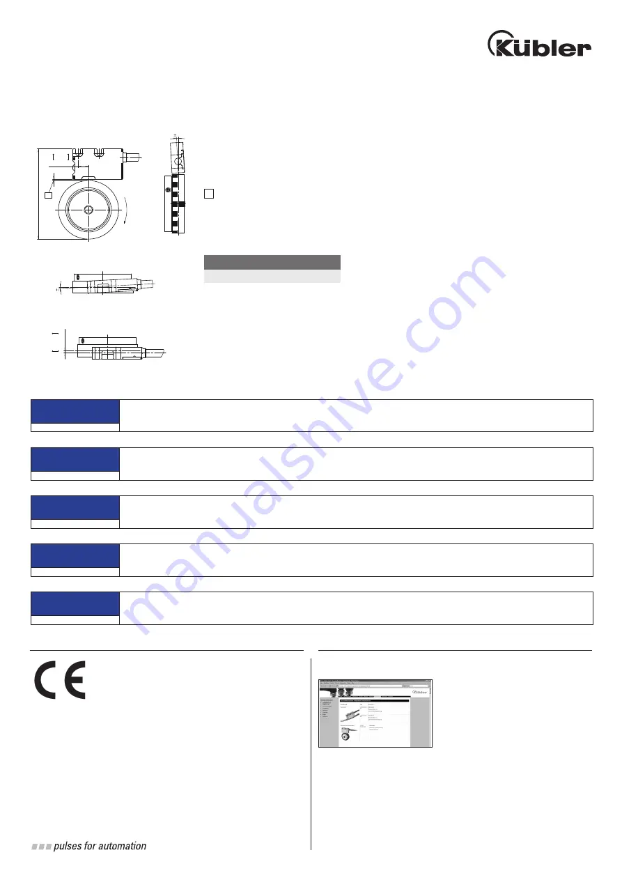 Kübler RLI200 Installation Manual Download Page 4