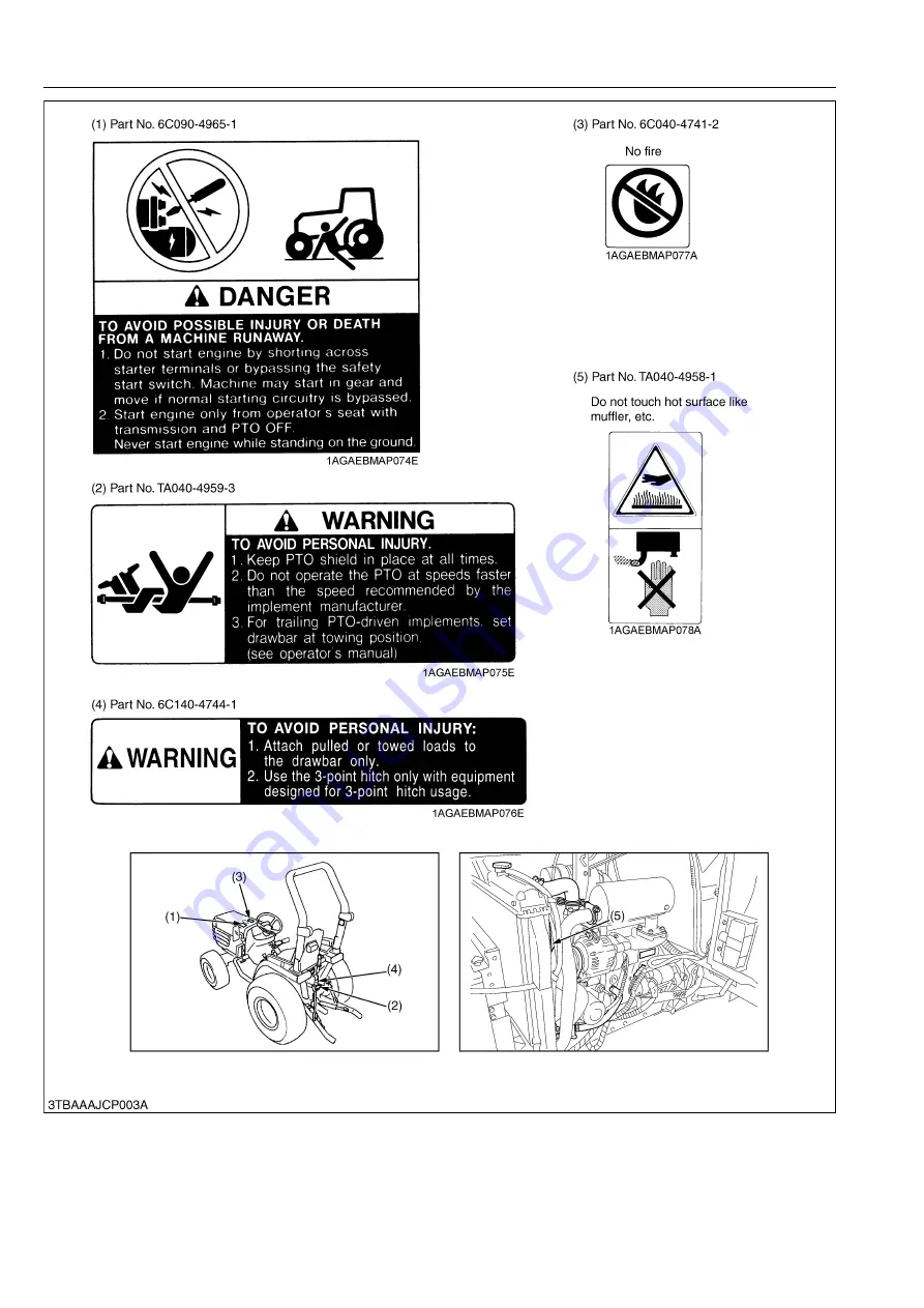 Kubota B1830 Workshop Manual Download Page 10