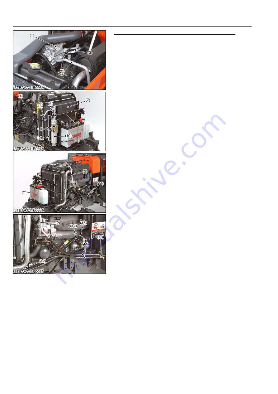 Kubota B1830 Workshop Manual Download Page 242