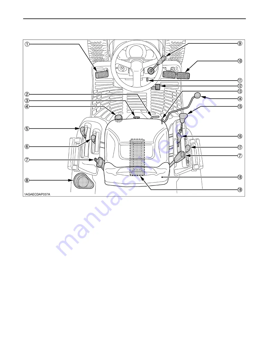 Kubota B2320 Operator'S Manual Download Page 25