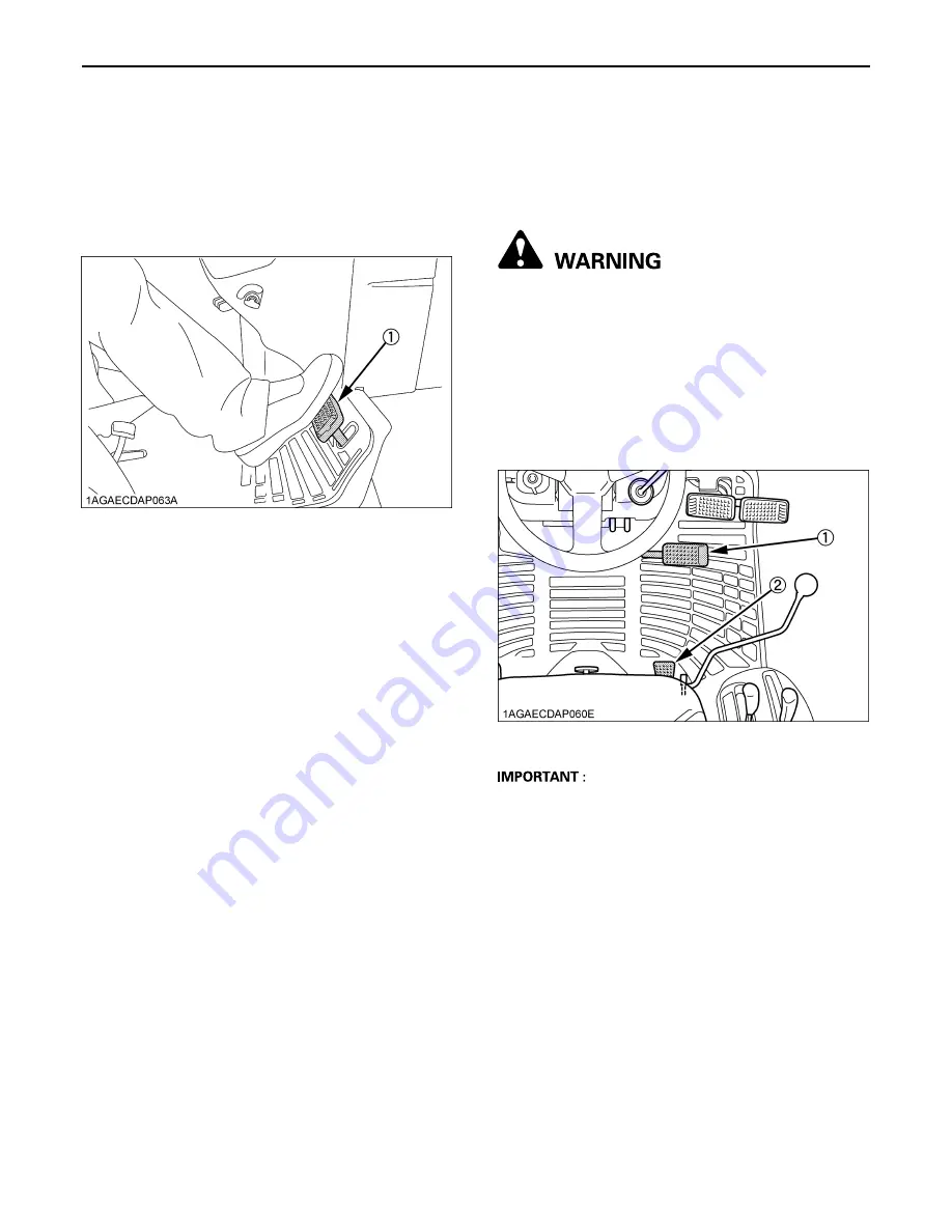 Kubota B2320 Operator'S Manual Download Page 40