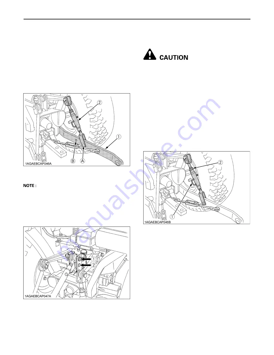 Kubota B2320 Operator'S Manual Download Page 48