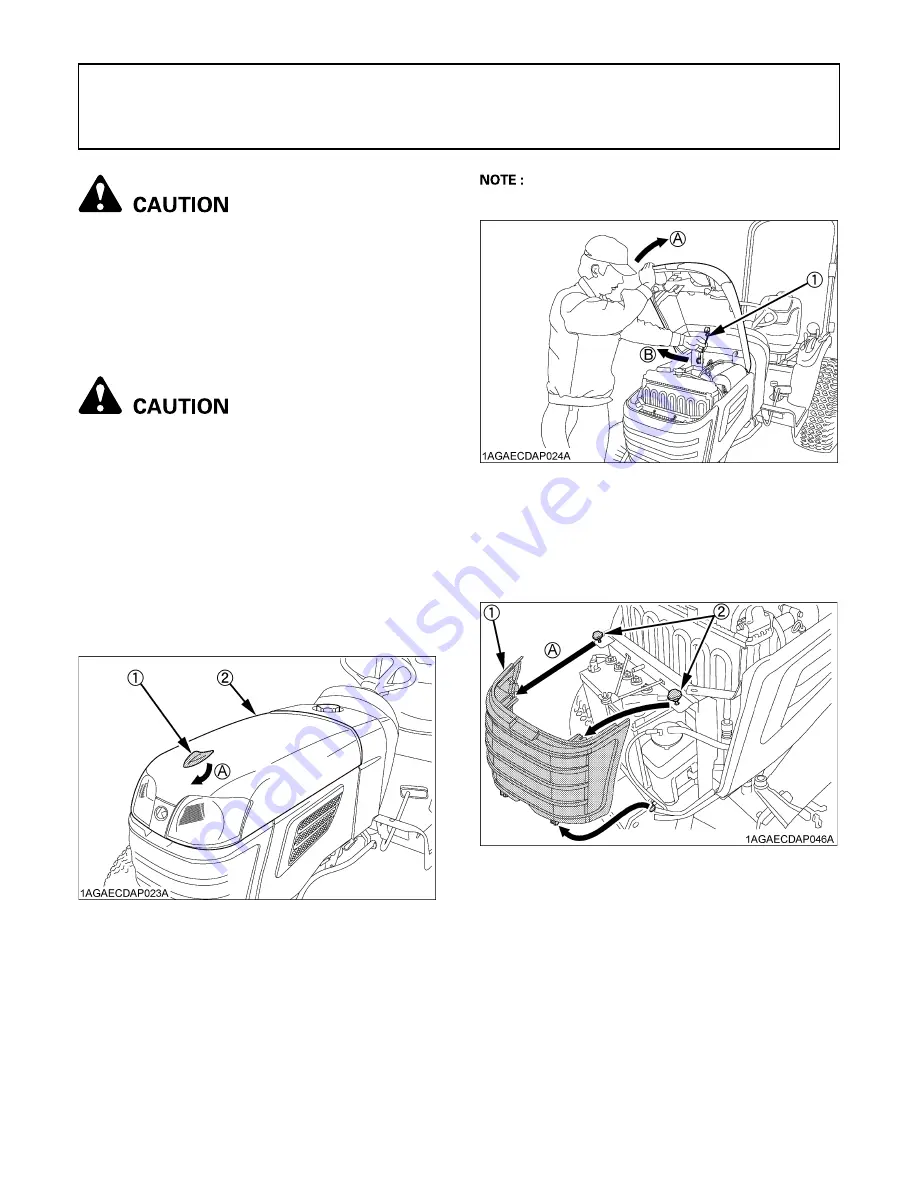 Kubota B2320 Operator'S Manual Download Page 65