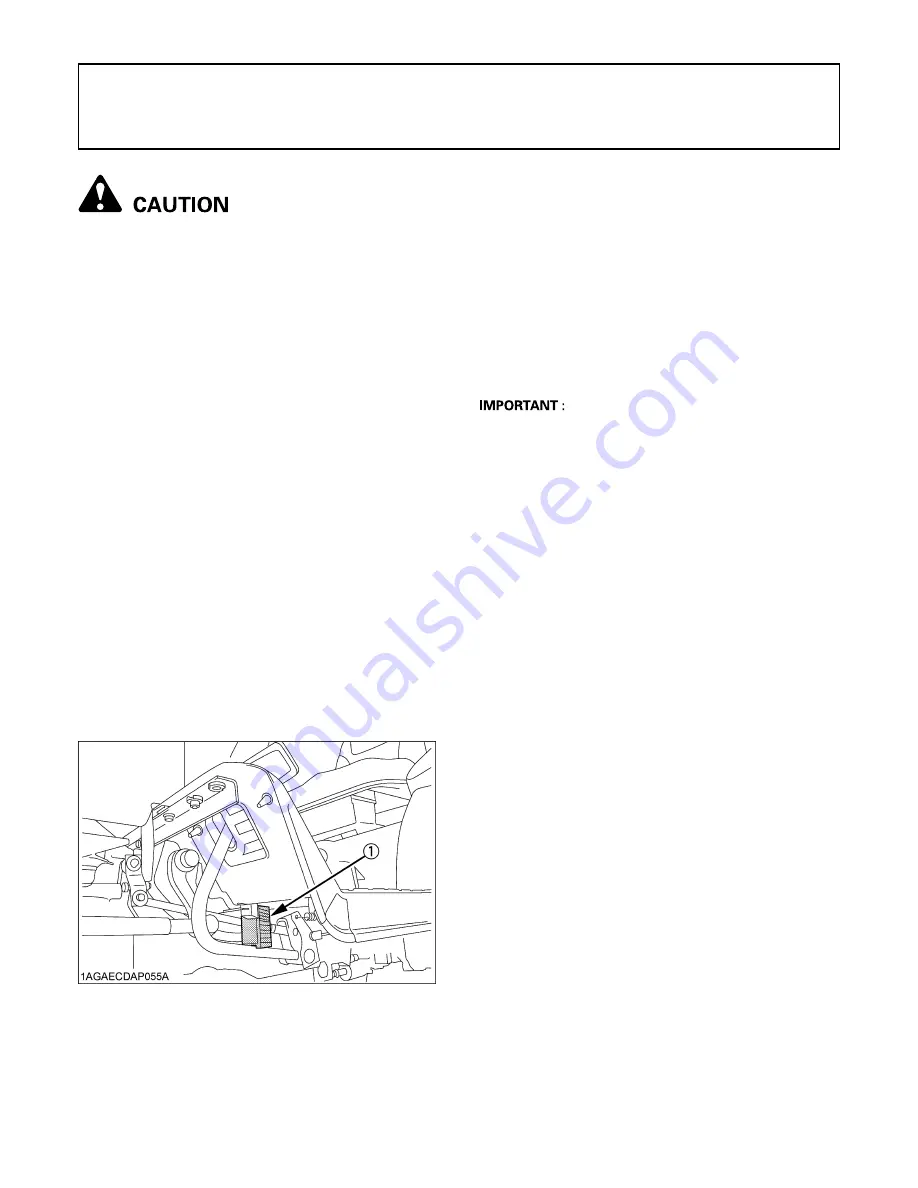 Kubota B2320 Operator'S Manual Download Page 86